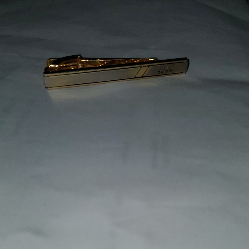 Dunhill Gold and Silver Tie Bar